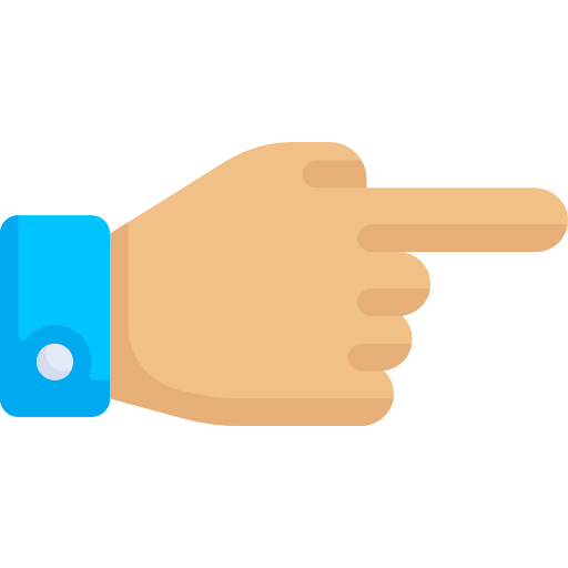 Icono de mano